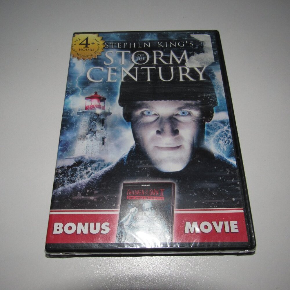 Stephen King DVD – Storm of the Century (4+ Hour Miniseries) + Bonus Movie
